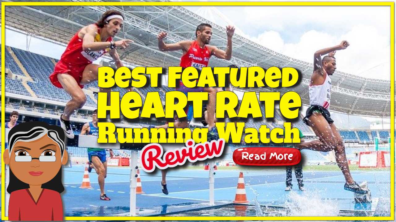Featured image text: "Heart rate running watch review".